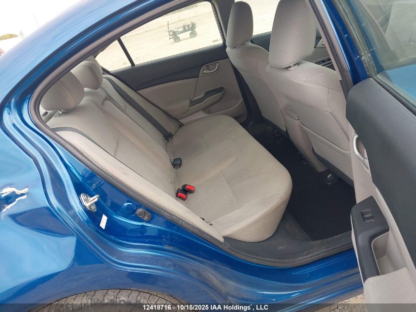 2013 Honda Civic Lx VIN: 2HGFB2F49DH028330 Lot: 12418716