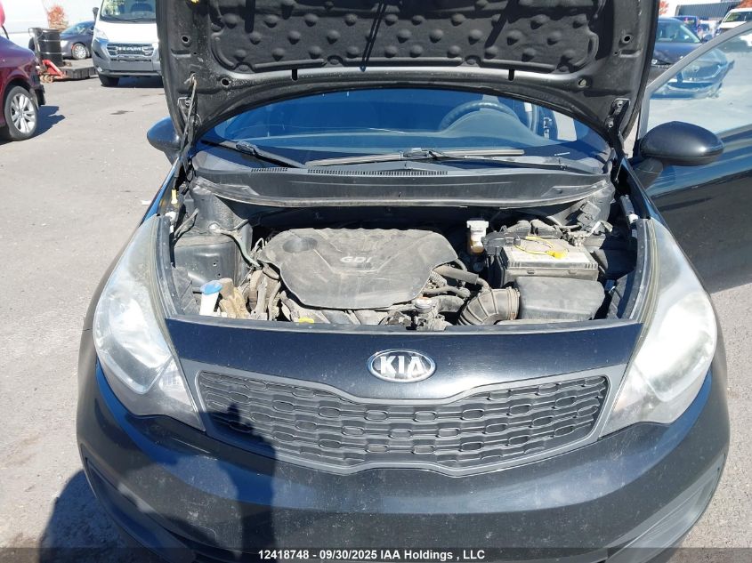 2014 Kia Rio Ex/Ex+/Lx/Lx+/Sx VIN: KNADM4A39E6338486 Lot: 12418748