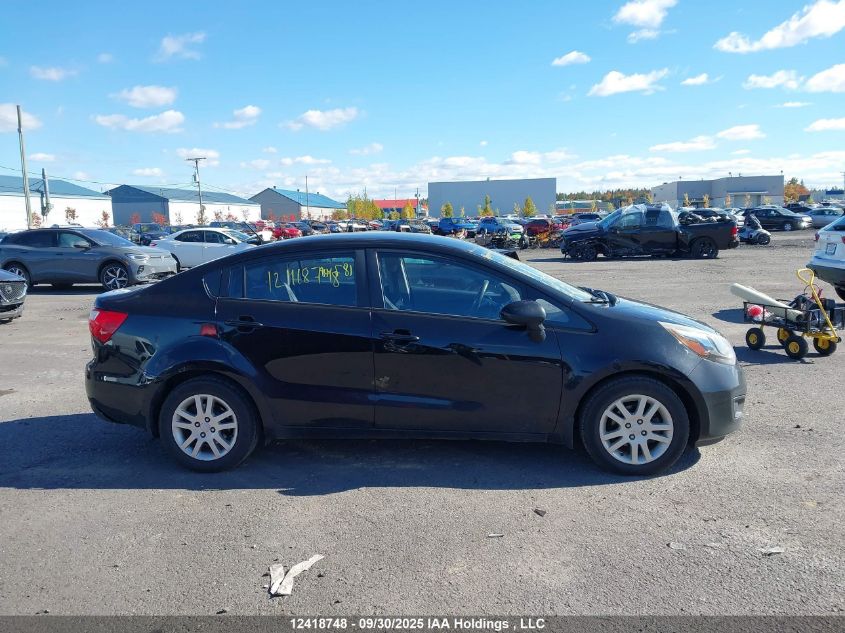 2014 Kia Rio Ex/Ex+/Lx/Lx+/Sx VIN: KNADM4A39E6338486 Lot: 12418748
