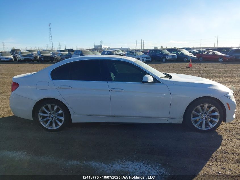 2016 BMW 328 Xi Sulev VIN: WBA8E3G5XGNT77517 Lot: 12418775