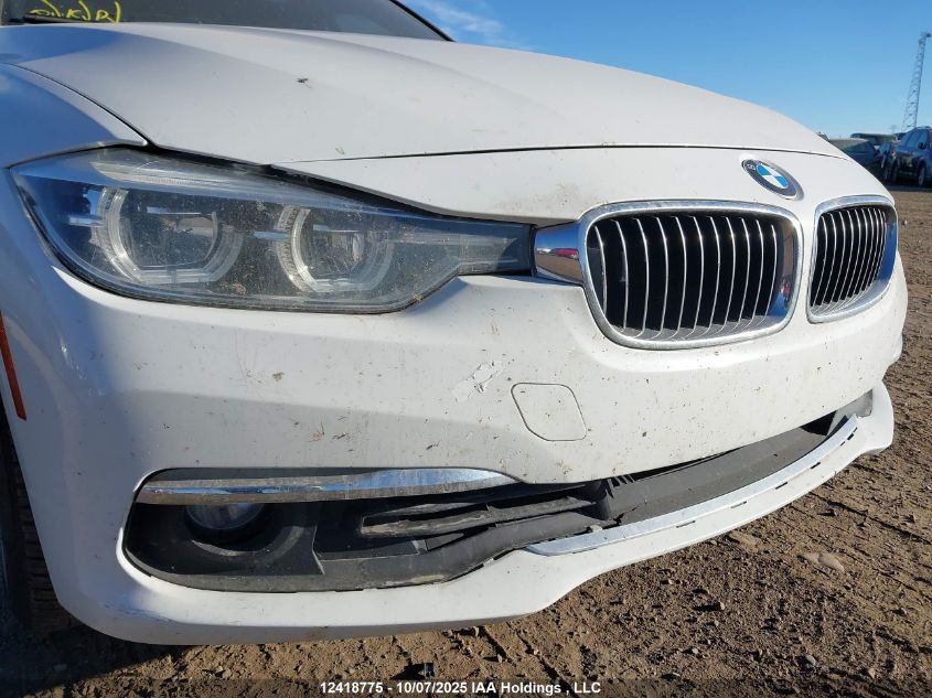 2016 BMW 328 Xi Sulev VIN: WBA8E3G5XGNT77517 Lot: 12418775