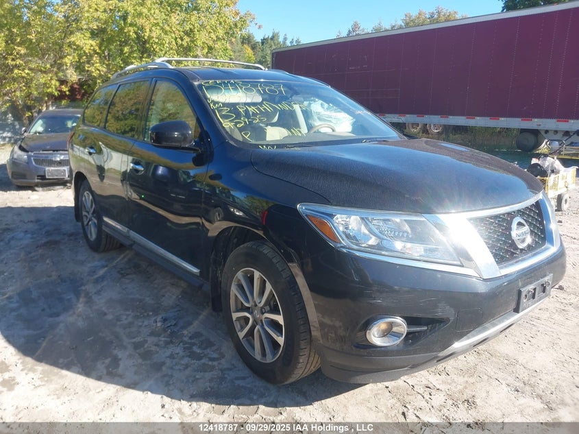 5N1AR2MM6DC660336 2013 Nissan Pathfinder S/Sv/Sl/Platinum auction photo 1