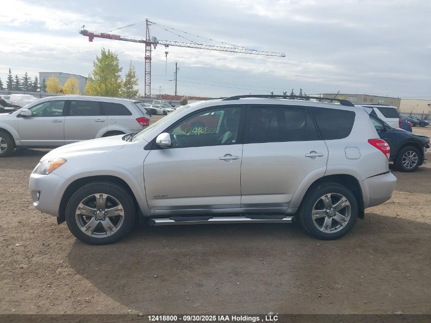 2012 Toyota Rav4 Sport VIN: 2T3RK4DV5CW091846 Lot: 12418800
