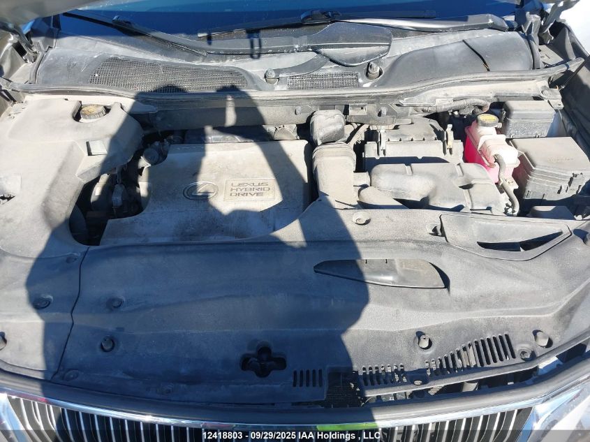 2011 Lexus Rx 450H VIN: JTJBC1BA1B2033198 Lot: 12418803