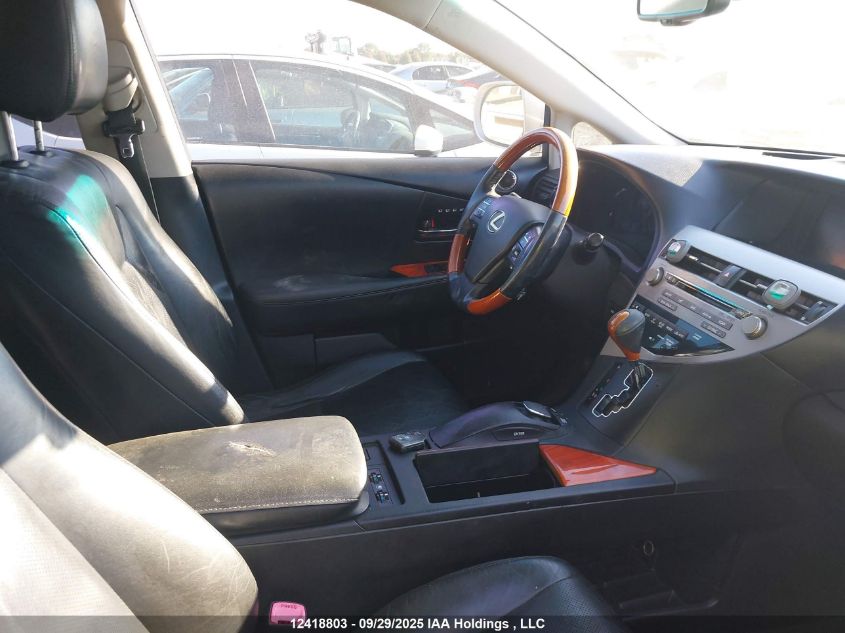 2011 Lexus Rx 450H VIN: JTJBC1BA1B2033198 Lot: 12418803