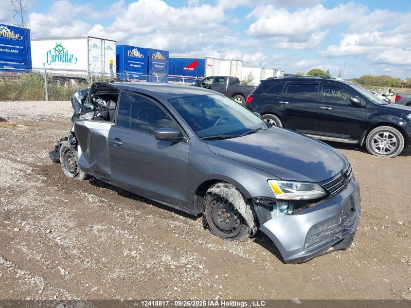 2017 Volkswagen Jetta S VIN: 3VW2B7AJ7HM248531 Lot: 12418817