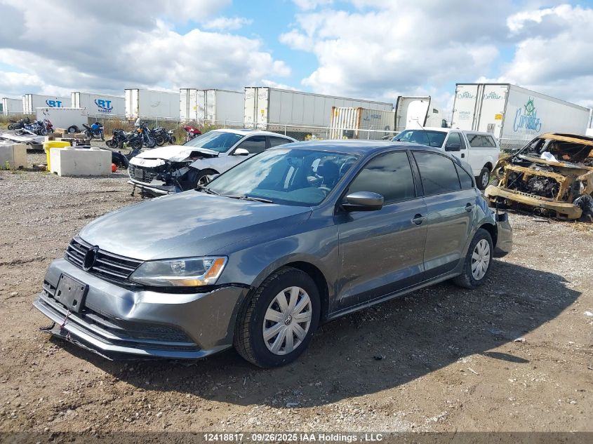 2017 Volkswagen Jetta S VIN: 3VW2B7AJ7HM248531 Lot: 12418817