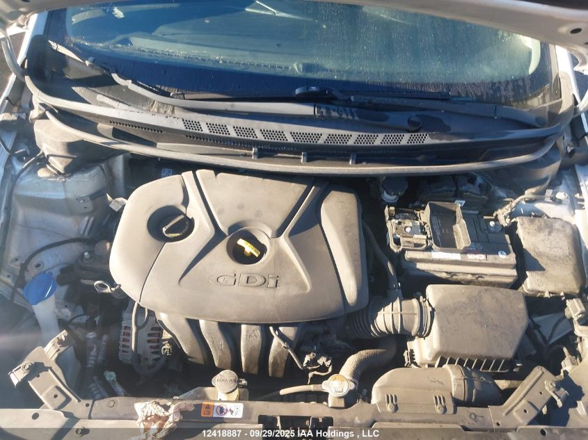 2017 Kia Forte Ex VIN: 3KPFL4A8XHE074378 Lot: 12418887