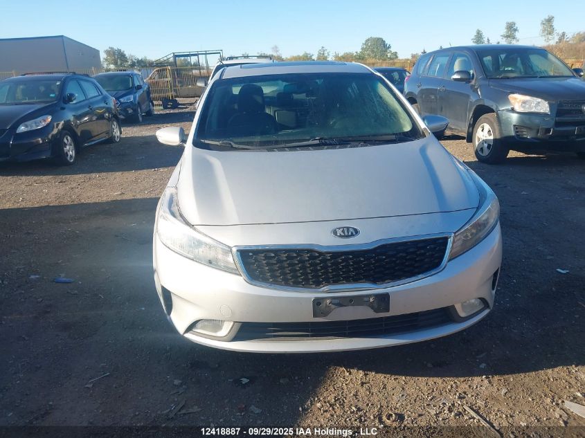 2017 Kia Forte Ex VIN: 3KPFL4A8XHE074378 Lot: 12418887