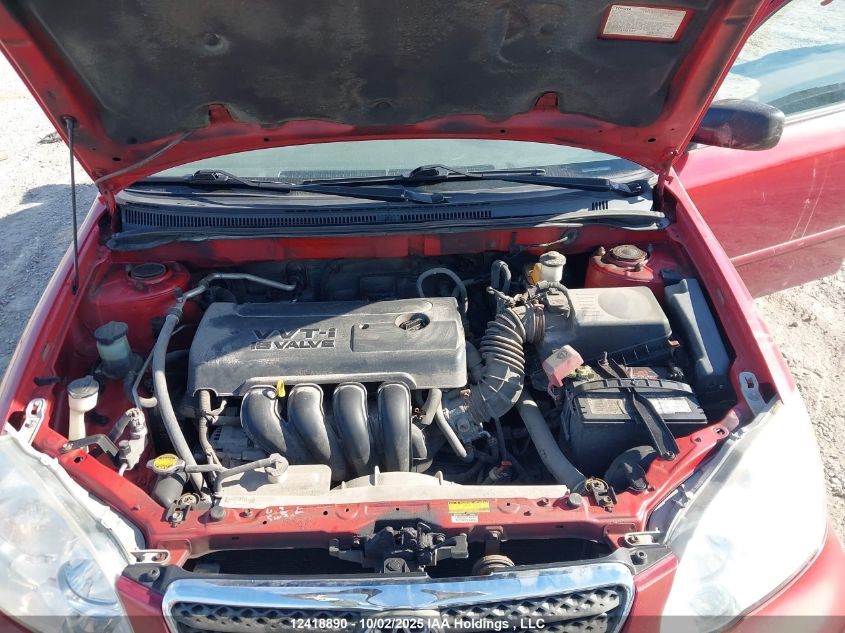 2008 Toyota Corolla Ce VIN: 2T1BR32E68C918197 Lot: 12418890