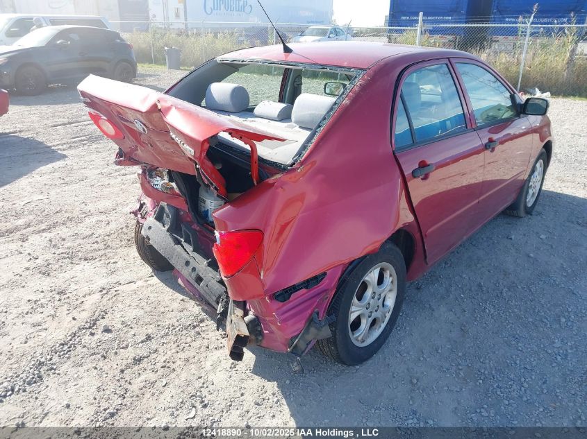 2008 Toyota Corolla Ce VIN: 2T1BR32E68C918197 Lot: 12418890