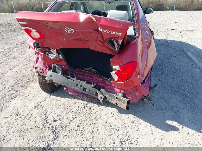 2008 Toyota Corolla Ce VIN: 2T1BR32E68C918197 Lot: 12418890