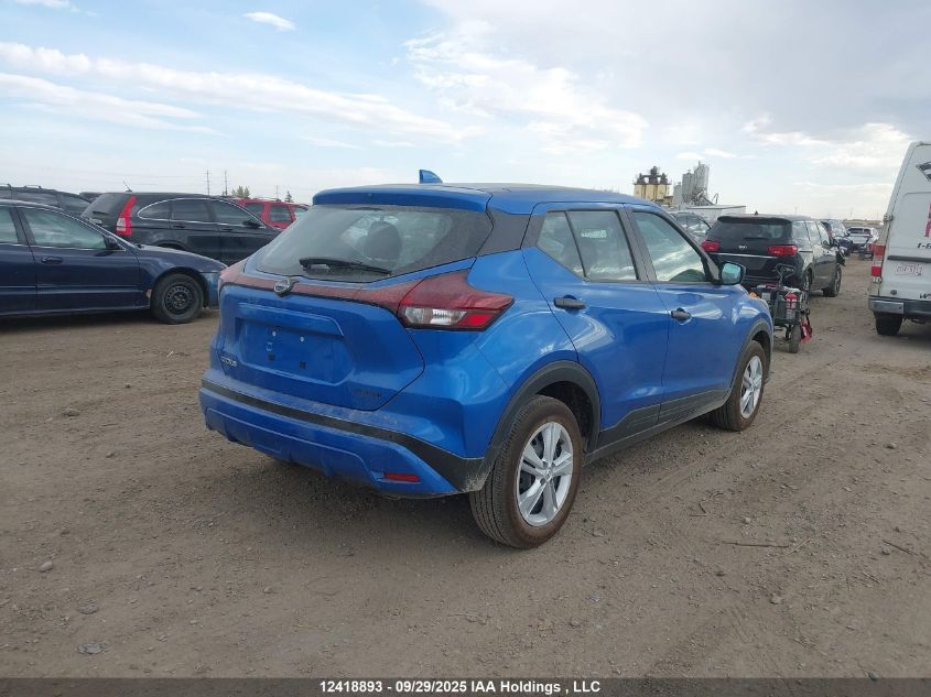 2024 Nissan Kicks S VIN: 3N1CP5BV1RL588878 Lot: 12418893