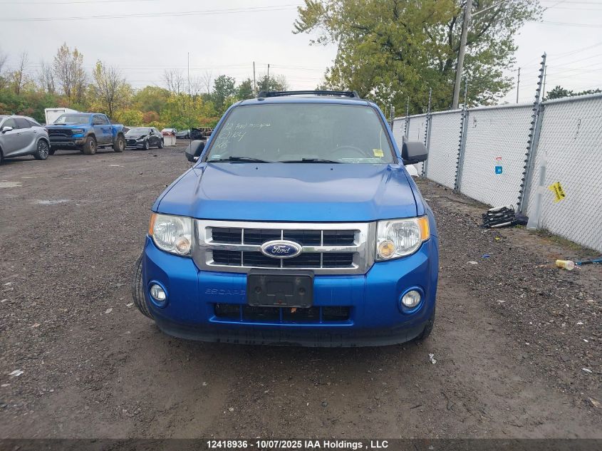 2012 Ford Escape Xlt VIN: 1FMCU0DG6CKC11104 Lot: 12418936