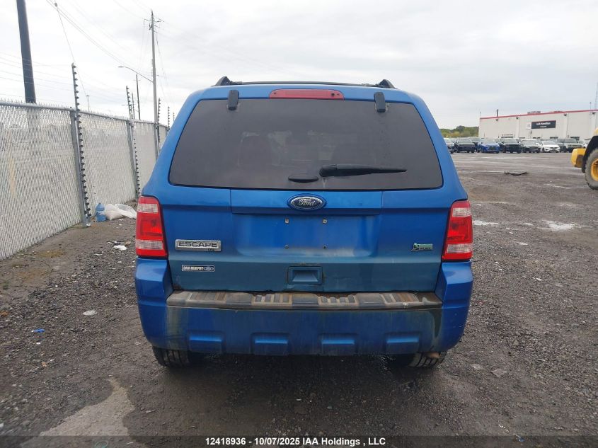 2012 Ford Escape Xlt VIN: 1FMCU0DG6CKC11104 Lot: 12418936