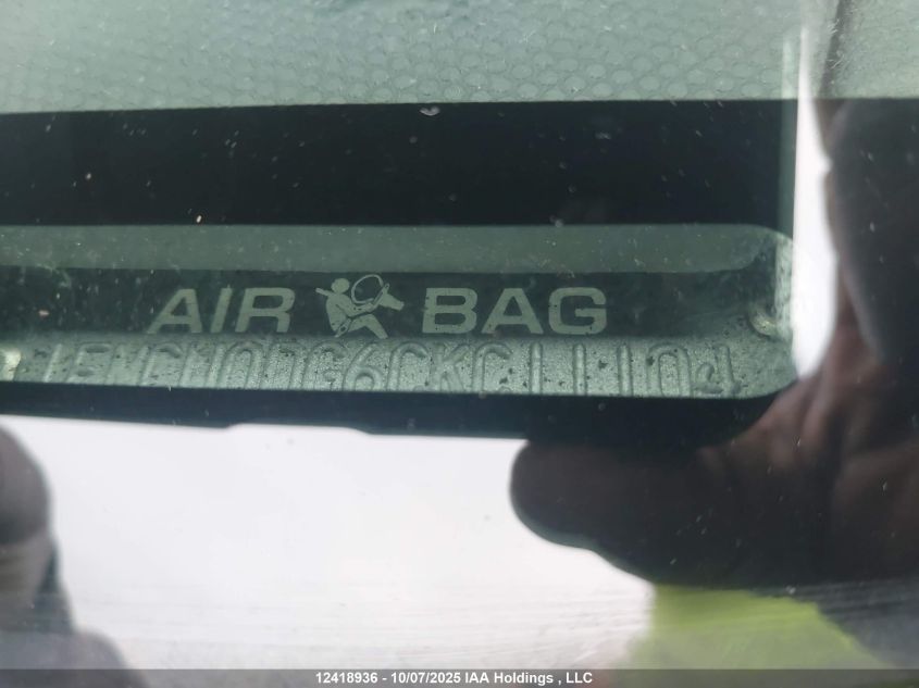 2012 Ford Escape Xlt VIN: 1FMCU0DG6CKC11104 Lot: 12418936