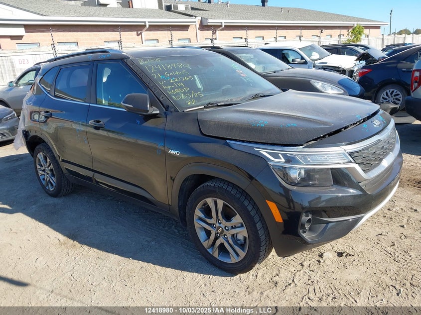 KNDEUCAAXM7221265 2021 Kia Seltos auction photo 1