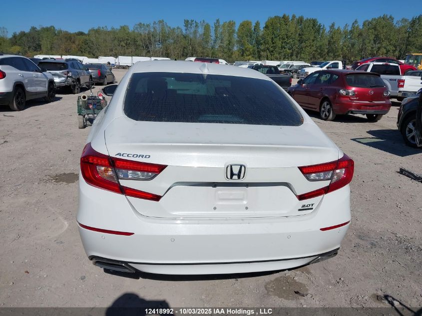 2020 Honda Accord Touring 2.0T VIN: 1HGCV2F90LA800443 Lot: 12418992