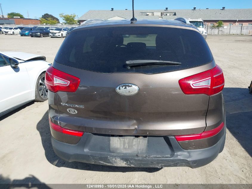 2013 Kia Sportage Lx VIN: KNDPB3A20D7370159 Lot: 12418993