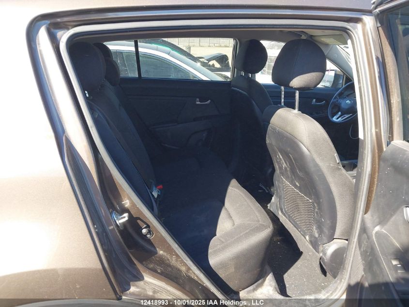 2013 Kia Sportage Lx VIN: KNDPB3A20D7370159 Lot: 12418993