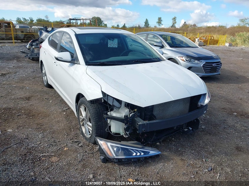 KMHD84LF7KU893230 2019 Hyundai Elantra Preferred auction photo 1