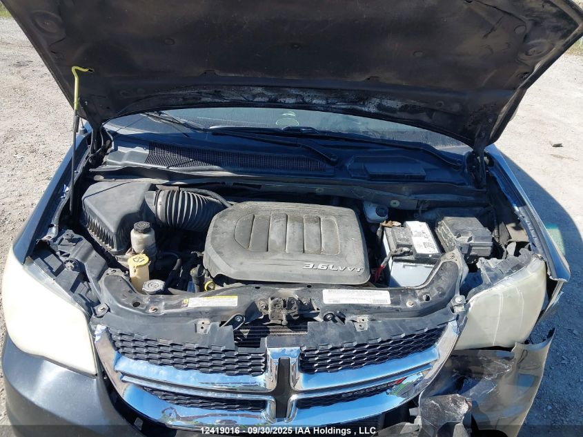 2012 Dodge Grand Caravan Se/Sxt VIN: 2C4RDGBGXCR261838 Lot: 12419016