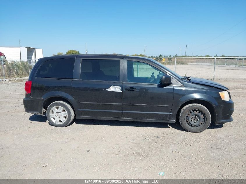 2012 Dodge Grand Caravan Se/Sxt VIN: 2C4RDGBGXCR261838 Lot: 12419016