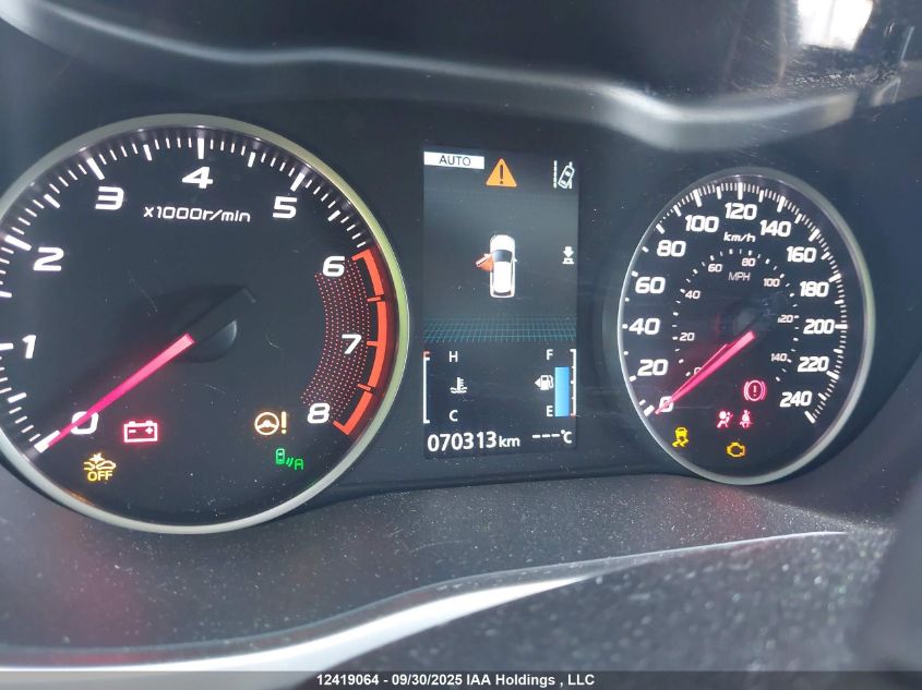 2018 Mitsubishi Eclipse Cross Le VIN: JA4AT4AA3JZ609892 Lot: 12419064