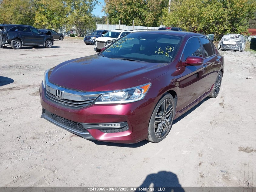 1HGCR2F62GA805711 2016 HONDA ACCORD photo no. 2