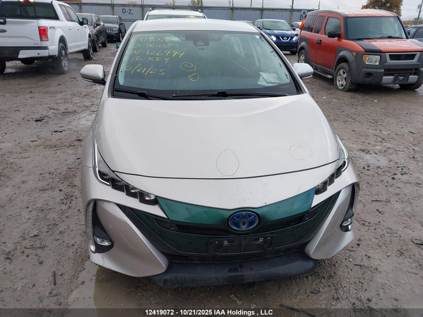 2020 Toyota Prius Prime Upgrade VIN: JTDKARFP6L3126994 Lot: 12419072