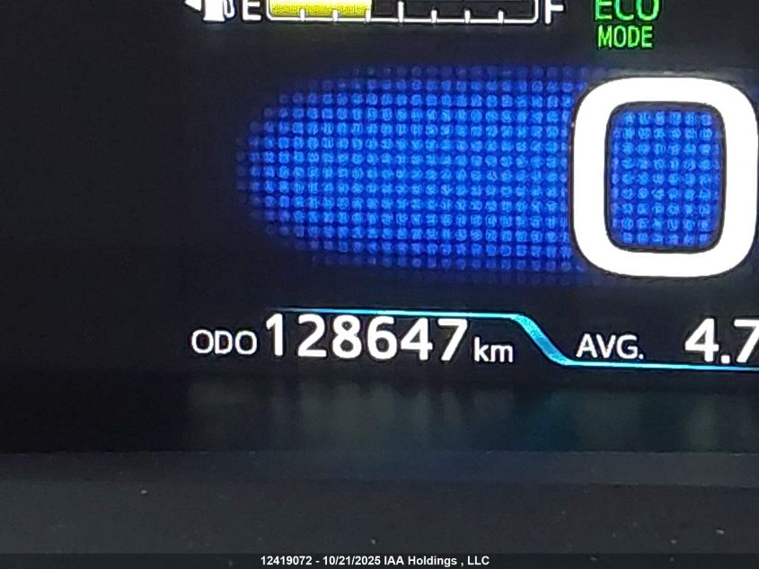 2020 Toyota Prius Prime Upgrade VIN: JTDKARFP6L3126994 Lot: 12419072