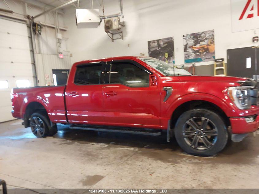 2022 Ford F150 Supercrew VIN: 1FTFW1E8XNFB56984 Lot: 12419103