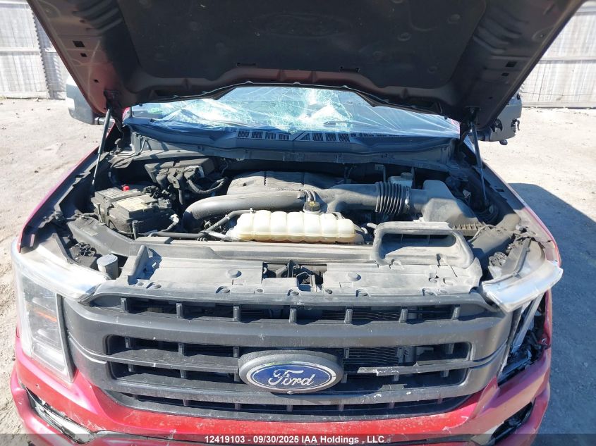 2022 Ford F150 Supercrew VIN: 1FTFW1E8XNFB56984 Lot: 12419103