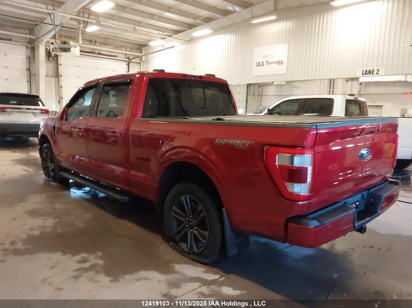 1FTFW1E8XNFB56984 2022 FORD F-150 photo no. 3