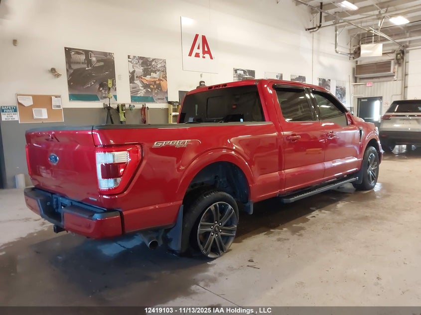 1FTFW1E8XNFB56984 2022 FORD F-150 photo no. 4