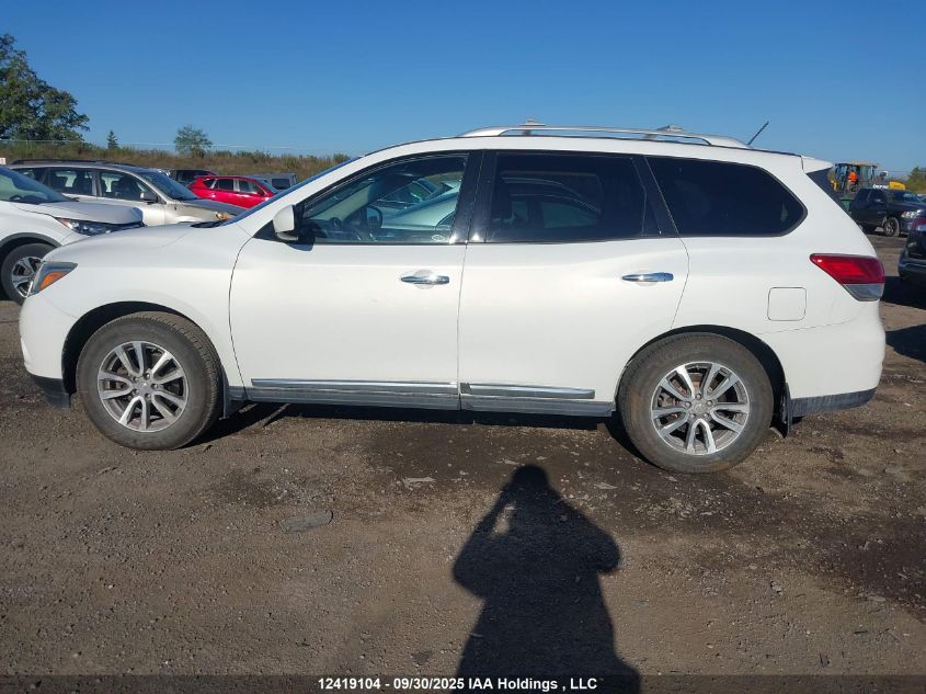 2014 Nissan Pathfinder S/Sv/Sl/Platinum VIN: 5N1AR2MM7EC659326 Lot: 12419104