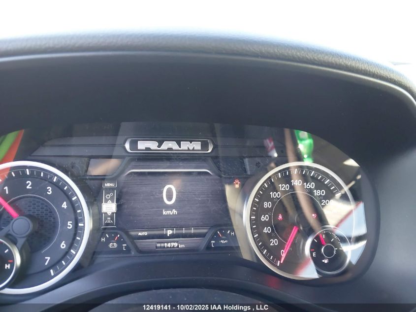 2025 Ram 1500 Big Horn VIN: 1C6RRFFG2SN776731 Lot: 12419141