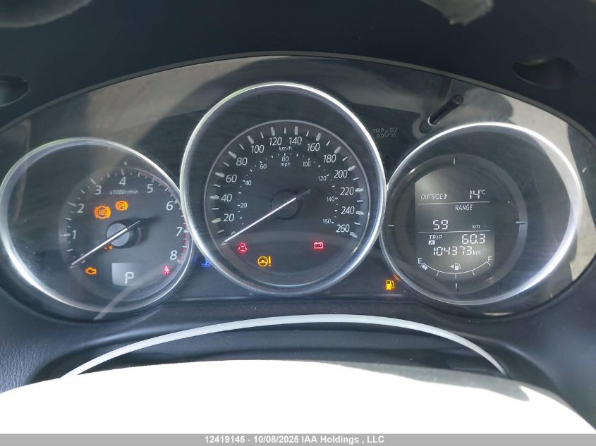 2016 Mazda Cx-5 Gs VIN: JM3KE4CY0G0612218 Lot: 12419145