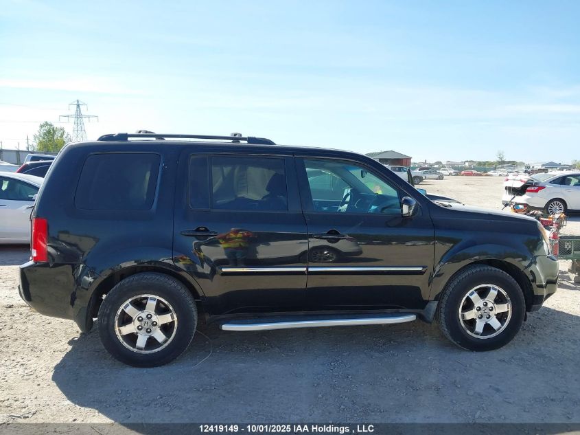 2009 Honda Pilot Touring VIN: 5FNYF48969B500836 Lot: 12419149