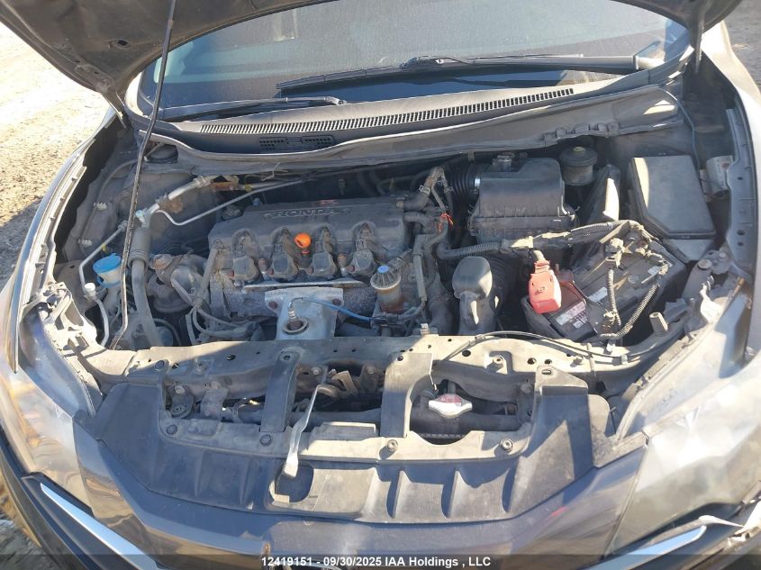 2015 Honda Civic Ex-L Navi VIN: 2HGFG3B97FH004149 Lot: 12419151