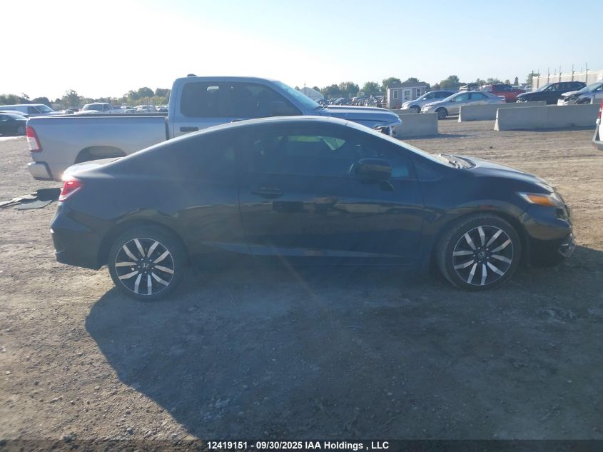 2015 Honda Civic Ex-L Navi VIN: 2HGFG3B97FH004149 Lot: 12419151