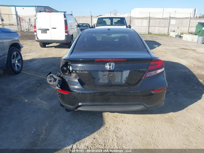 2015 Honda Civic Ex-L Navi VIN: 2HGFG3B97FH004149 Lot: 12419151