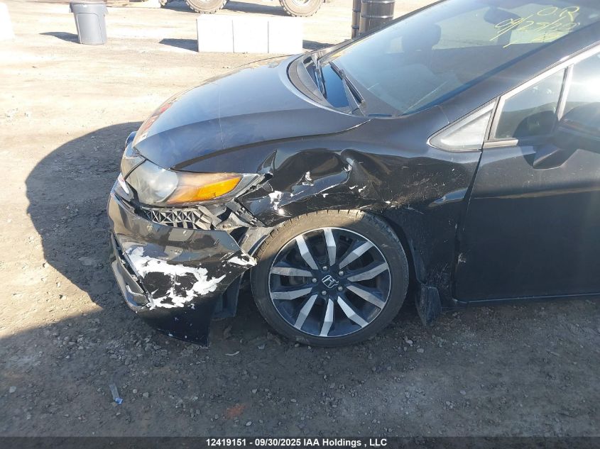 2015 Honda Civic Ex-L Navi VIN: 2HGFG3B97FH004149 Lot: 12419151