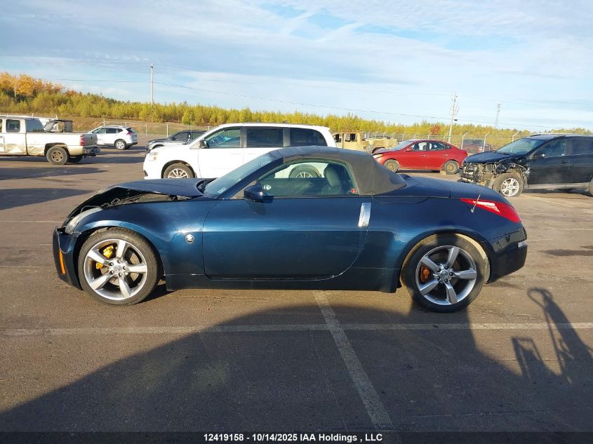 2009 Nissan 350Z VIN: JN1BZ36A09M550534 Lot: 12419158