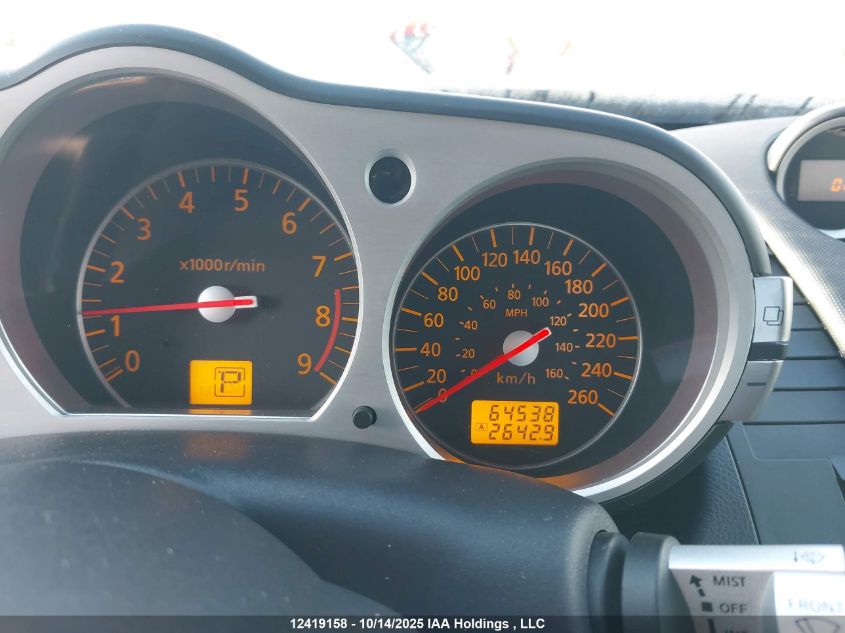 2009 Nissan 350Z VIN: JN1BZ36A09M550534 Lot: 12419158