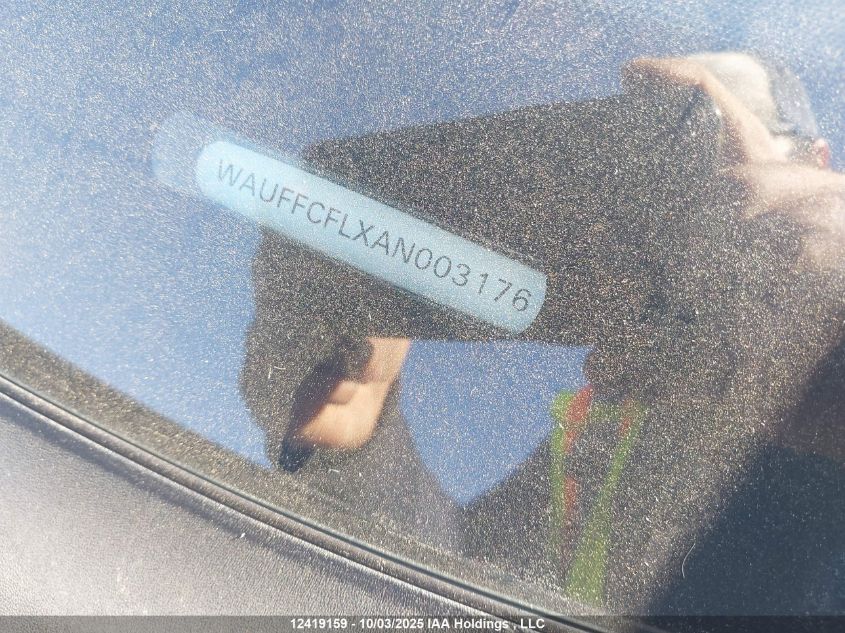 2010 Audi A4 Premium Plus VIN: WAUFFCFLXAN003176 Lot: 12419159