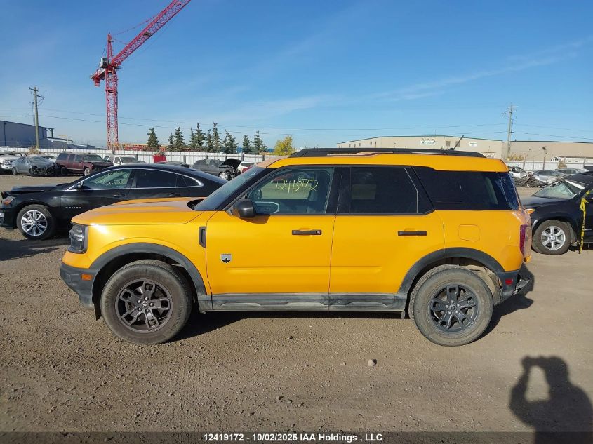 2022 Ford Bronco Sport Big Bend VIN: 3FMCR9B66NRD86676 Lot: 12419172