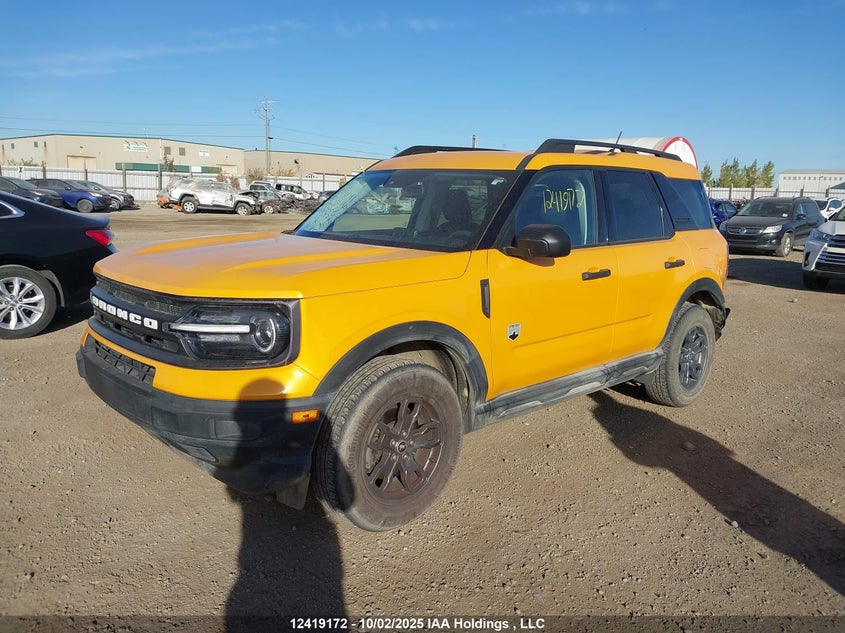 3FMCR9B66NRD86676 2022 FORD BRONCO SPORT photo no. 2