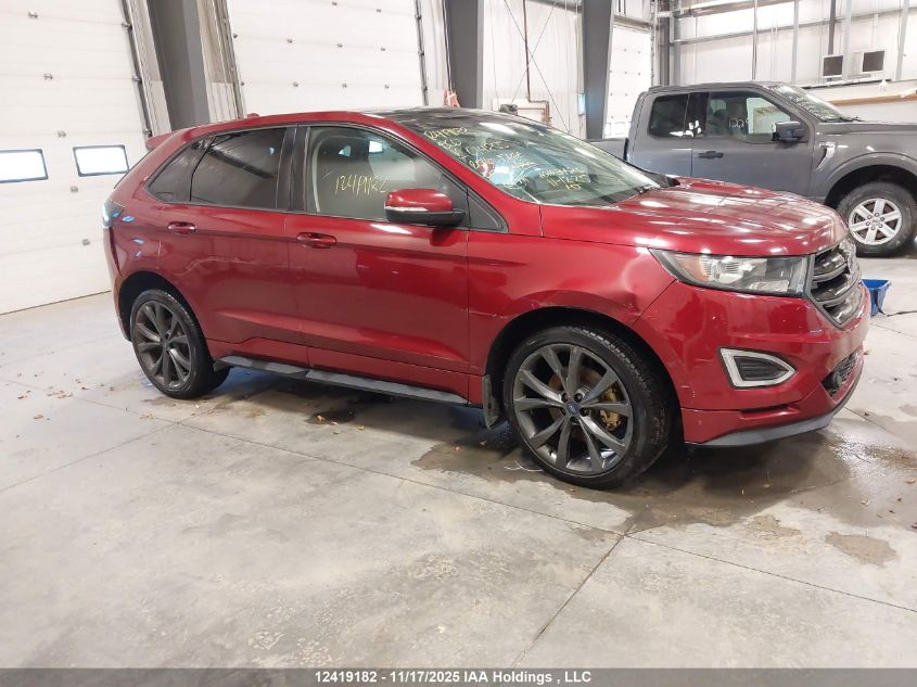 2016 Ford Edge Sport VIN: 2FMPK4AP7GBC14855 Lot: 12419182