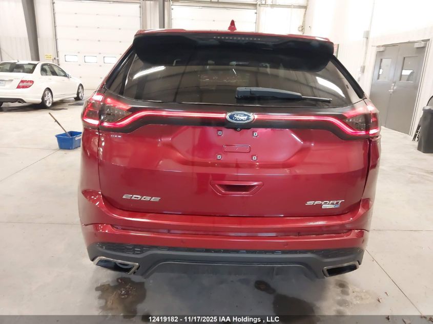 2016 Ford Edge Sport VIN: 2FMPK4AP7GBC14855 Lot: 12419182